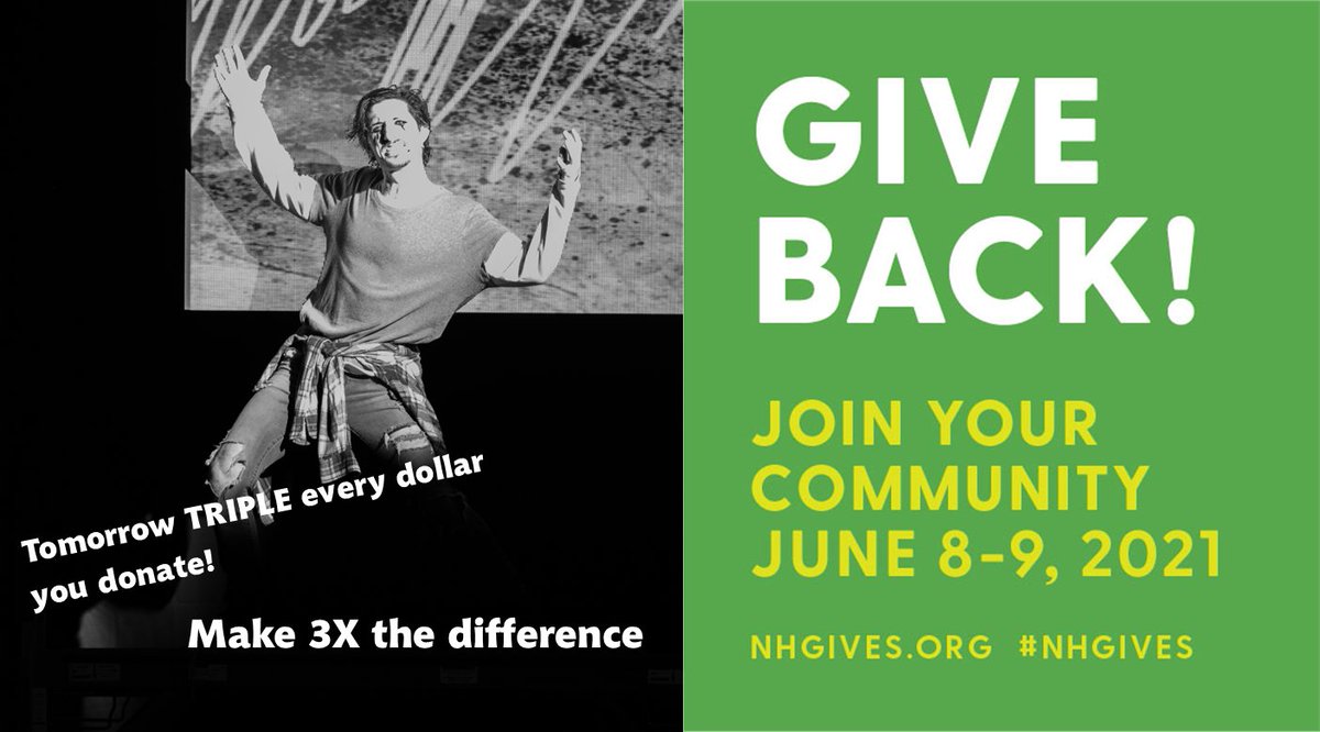 UpstageNH's tweet photo. 2021-22 Season &amp; NH Gives - Triple Your Support - https://t.co/FaVtIztqc3 https://t.co/tC22nmPBRH