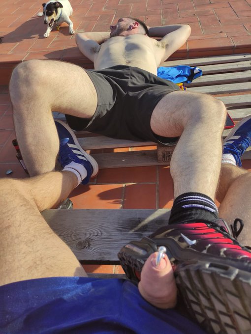 2 pic. Terraceo y mamadas con @DavidmyBurn 

#gaykinkster #gaykink #princealbertpiercing @papiercinglover