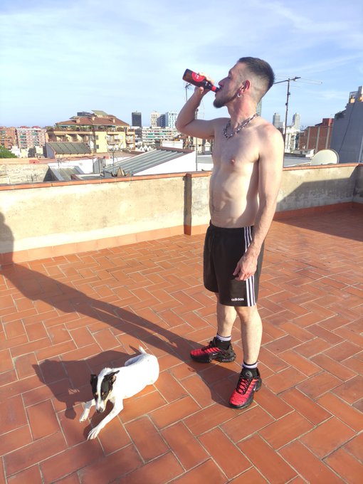 3 pic. Terraceo y mamadas con @DavidmyBurn 

#gaykinkster #gaykink #princealbertpiercing @papiercinglover