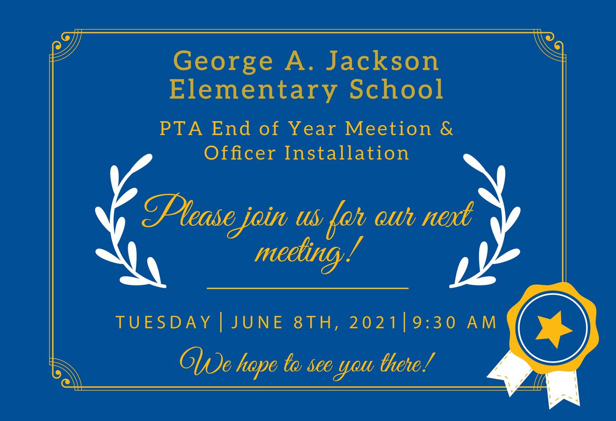 Join us at our PTA meeting
