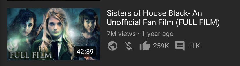 Ellivision_'s tweet photo. Thank you so much for 7 million views on SISTERS OF HOUSE BLACK ✨✨✨✨ https://t.co/Sjh4V8yFWs