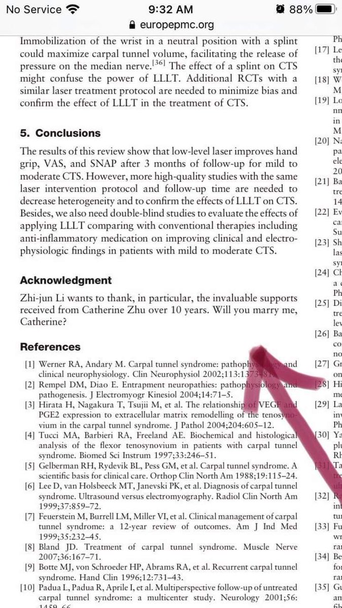 O cientista pediu a namorada em casamento em seu artigo científico.