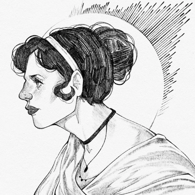 was testing out another brush was toying of the idea of this being an icon but not really feeling it ! 