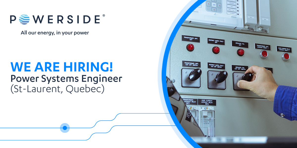 PowersideGlobal's tweet photo. Hot Job Alert! Calling all Power Systems Engineers. We’re looking for a new team member focused on making power quality easy to understand. Not an engineer? Not to worry, check out our other exciting positions. See them here https://t.co/lVucqQ3ZoD #Powerside #careers https://t.co/yQWqUqvDg6