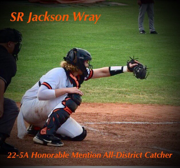 Congratulations!!!
💥22-5A Honorable Mention All-District Catcher💥                         SR Jackson Wray  <a href="/jacksonwray3/">jackson wray</a> #family #TCStingsbaseball #team2 #getoffmybag