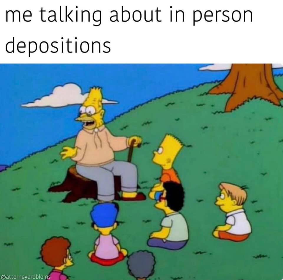 Tyla Back In My Day We Took Depositions In Person Legalhumor Mondaythoughts Mondayvibes Tyla