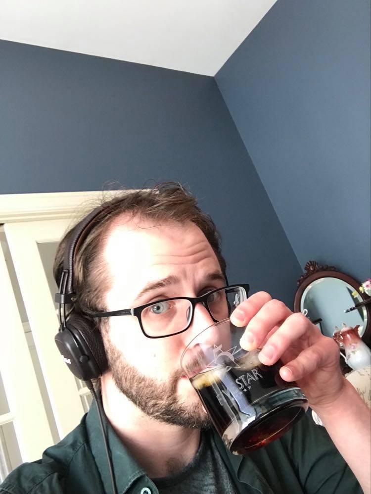ShaunWMcD's tweet photo. Amaretto + Coke for the #SARGCSOCIAL. Cheers to (knock on wood) the last time I'm doing this on Zoom instead of an actual pub on an actual campus. https://t.co/9ZP3JVIGU8