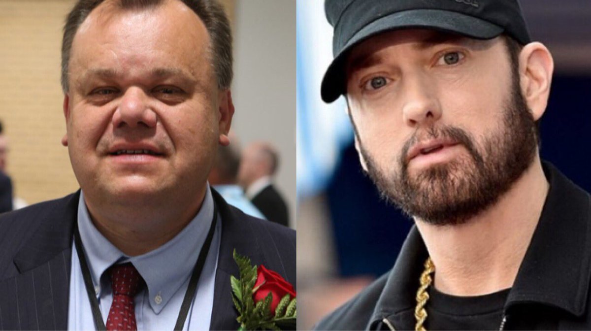 FakeShowbizNews's tweet photo. Eminem uploads savage new diss track taking aim at Nottingham City Council leader David Mellen https://t.co/DnenWNgbYf