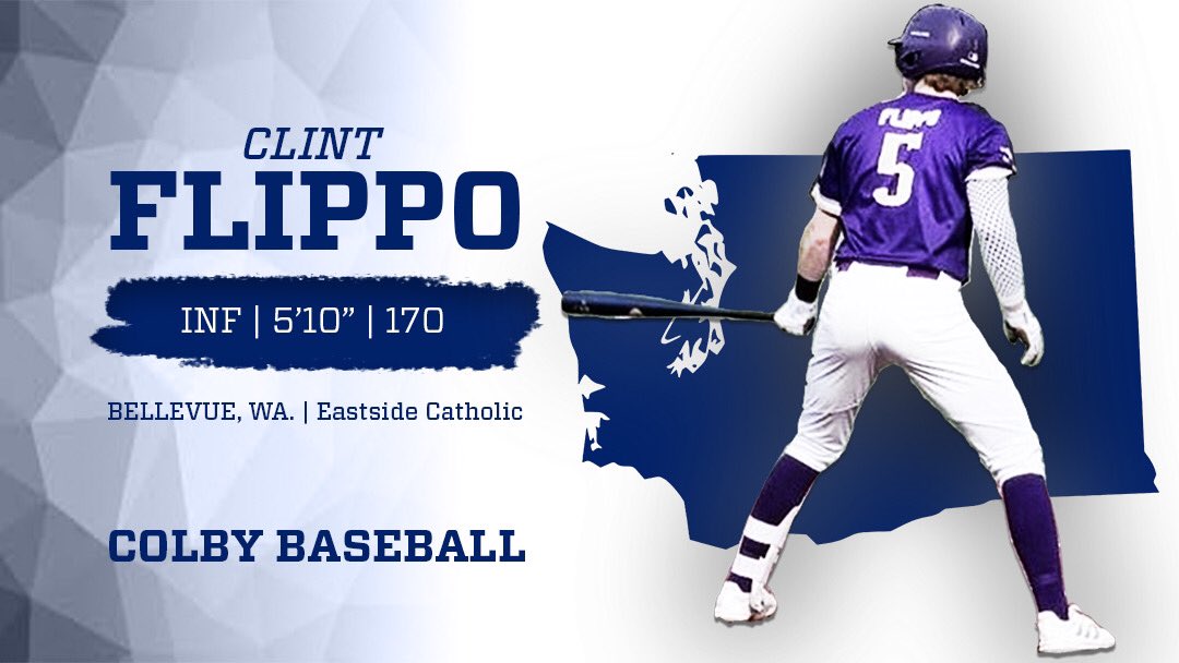 Colby Mules Baseball (@colbybsb) on Twitter photo Kicking off the Colby Baseball Class of 2025 with Clint Flippo. 
📍Bellevue, Washington
📚 Eastside Catholic
⚾️ Washington A’s 
“I chose Colby because of the competitive baseball program and the academics. I look forward to meeting everybody and getting after it! Go Mules.” Kicking off the Colby Baseball Class of 2025 with Clint Flippo. 
📍Bellevue, Washington
📚 Eastside Catholic
⚾️ Washington A’s 
“I chose Colby because of the competitive baseball program and the academics. I look forward to meeting everybody and getting after it! Go Mules.”