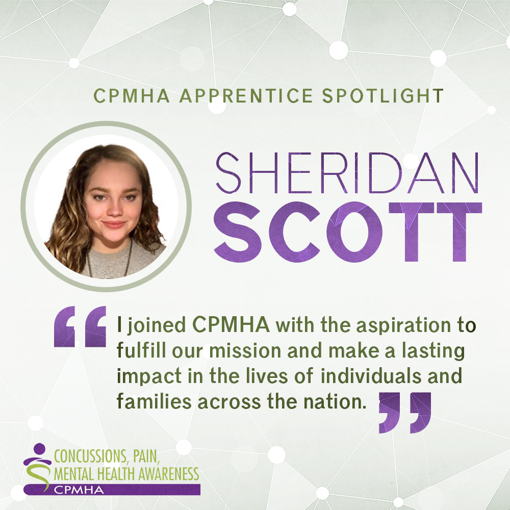 CPMHAwareness's tweet image. This is Sheridan Scott, one of our top gun ambassadors. A two time winner of the CPMHA Excellence Award, Sheridan is studying to become a doctor and is gaining valuable real life experience with this internship and we are lucky to have her! 

#Mentalhealth #Mentalhealthawareness