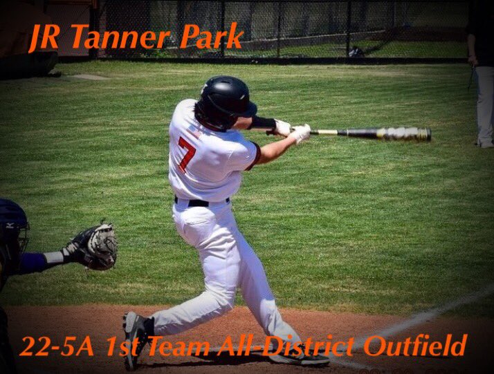 Congratulations!!!
💥22-5A 1st Team All-District Outfielder💥                                  JR Tanner Park <a href="/Tanner_park7/">Tanner Park</a> #family #TCStingsbaseball #team2