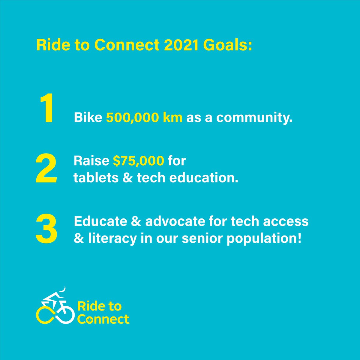 Ride to Connect tweet media