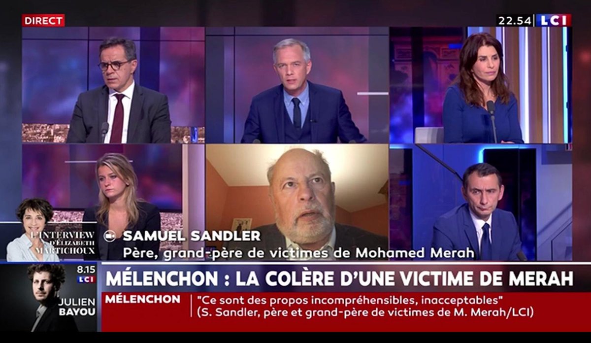 ManonSLAPORTE_'s tweet photo. "Melenchon est un irresponsable politique dont les propos n'ont d'autre finalité que de nourrir son ego. Surfer sur la douleur des familles et l'horreur qui a frappé notre pays, laisser penser à complot est inacceptable. Cela rend sa voix inaudible" @LCI @LatifaIbnZ @iledefrance https://t.co/d5JD05cuuT