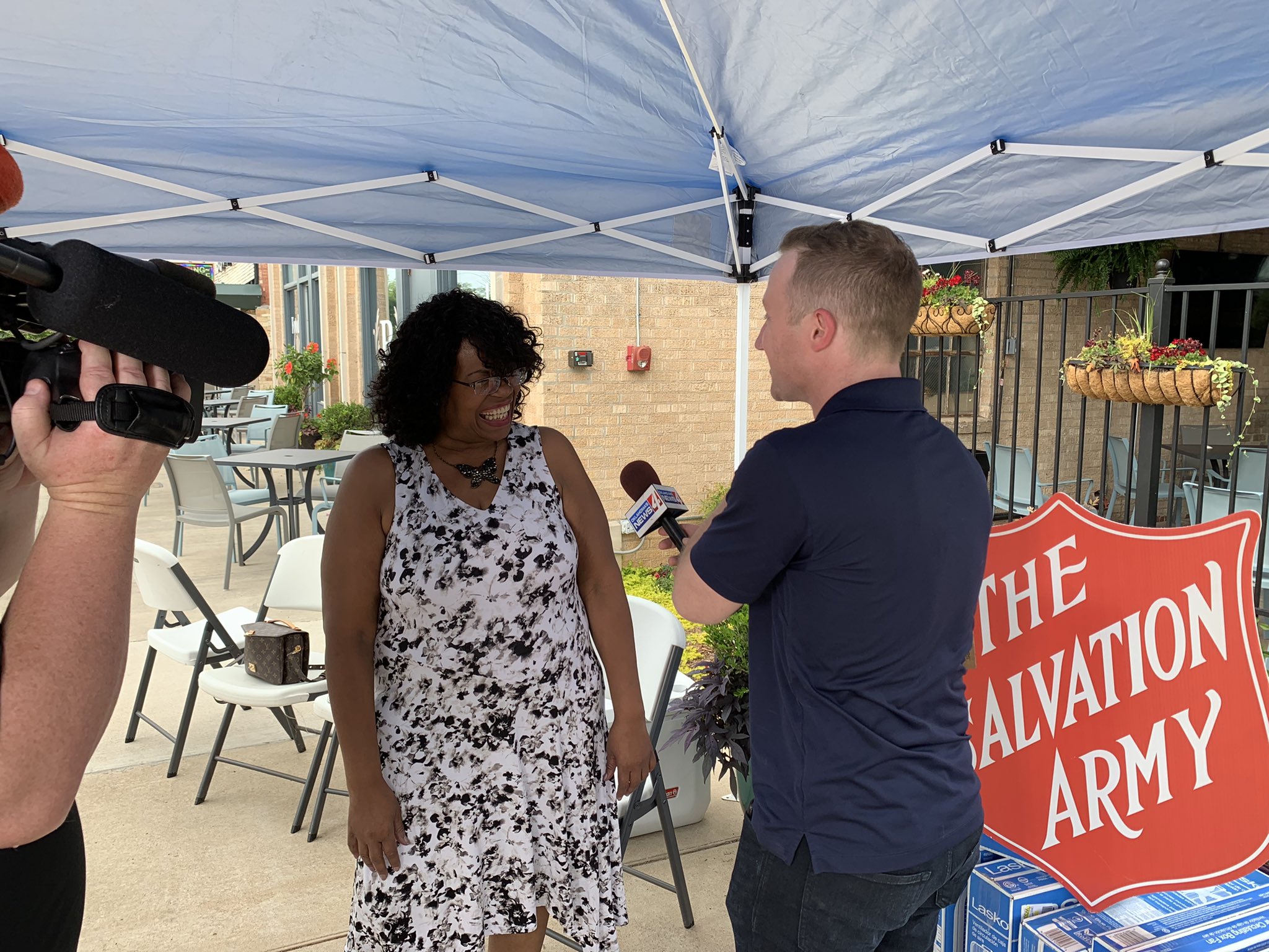 Salvation Army OKC on Twitter "BricktownRotary fan drive kicking off now at loverococo_okc