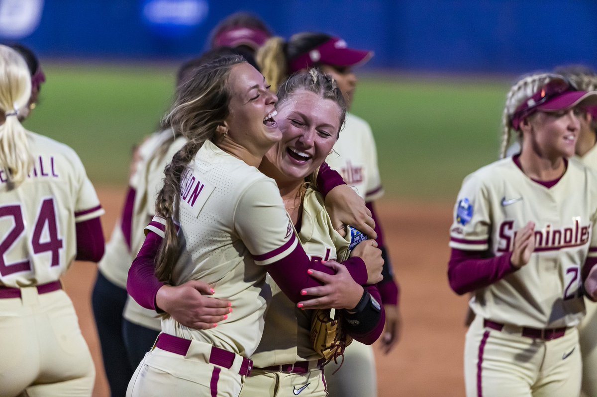 FSU_Softball's tweet photo. Down but not out! We are CHAMPIONSHIP BOUND!!!

#OneTribe | #HowBoutIt https://t.co/B1ks0wEKTr