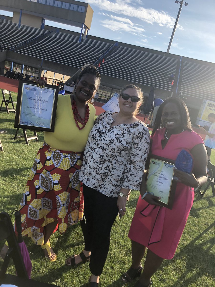 Our 2020 and 2021 Teachers of the Year were celebrated today !  Congratulations to Tarri Jones and Tiona Staton, we are so proud of you both !