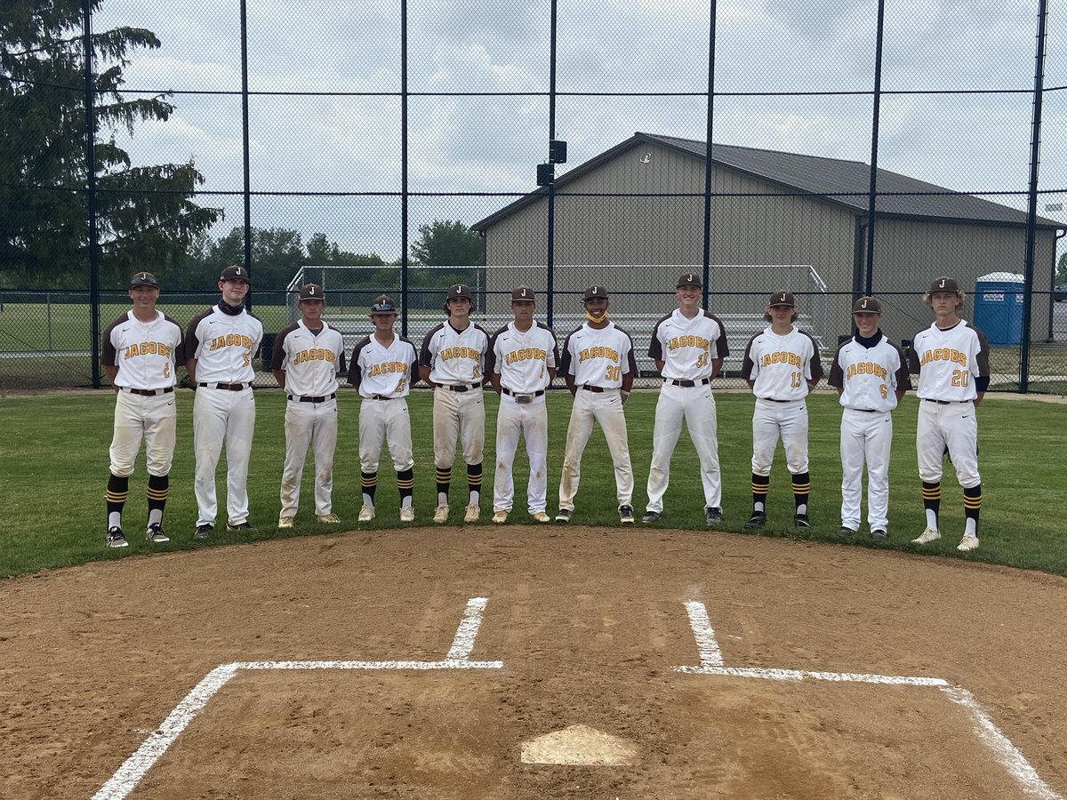 HDJBaseball's tweet photo. There’s no question that today’s loss stings but we are extremely proud of our seniors. Furthermore, we want to thank all of our Eagle players, fans, and families for their support this year. We finished 25-8 overall. #BeUncommon https://t.co/Yki6qoHl6z