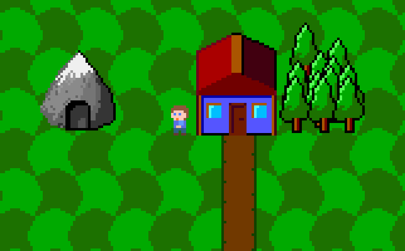 TinyTinyStudio's tweet photo. Trying to expand the tiny tiny universe, while at the same time improve my pixel art skills. I think the house looks like a house!

#pixelart #indiegamedev #gamedev https://t.co/GN9WwkmAzg