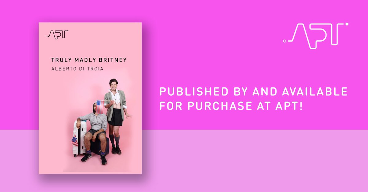 A_P_Transform's tweet photo. TRULY MADLY BRITNEY by Alberto Di Troia is now available at APT!

Britney Spears' #1 Australian fan, Steve, has dragged his boyfriend Adam all the way to Las Vegas to see Britney's concert residency. But things aren't going so well.

https://t.co/r2xkbRvdfu https://t.co/3vOVEDGfs7