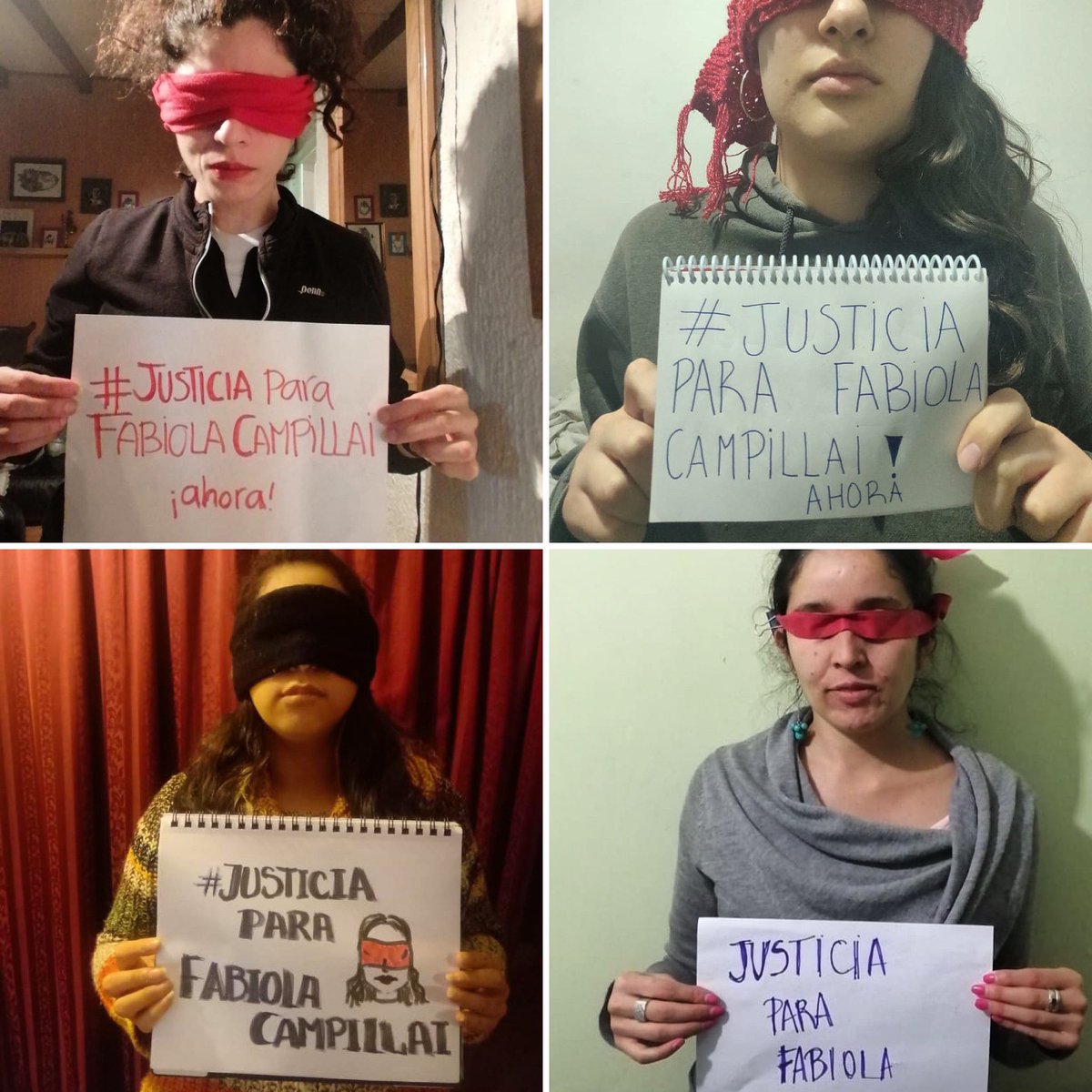 Como Asamblea Feminista Plurinacional, nos unimos para exigir justicia por #FabiolaCampillai
Juicio y castigo para los violadores de los DDHH de ayer y hoy.

#JusticiaParaFabiolaCampillaiAhora 
#porfabiola
#justiciaparafabiola
#fabiolacampillai