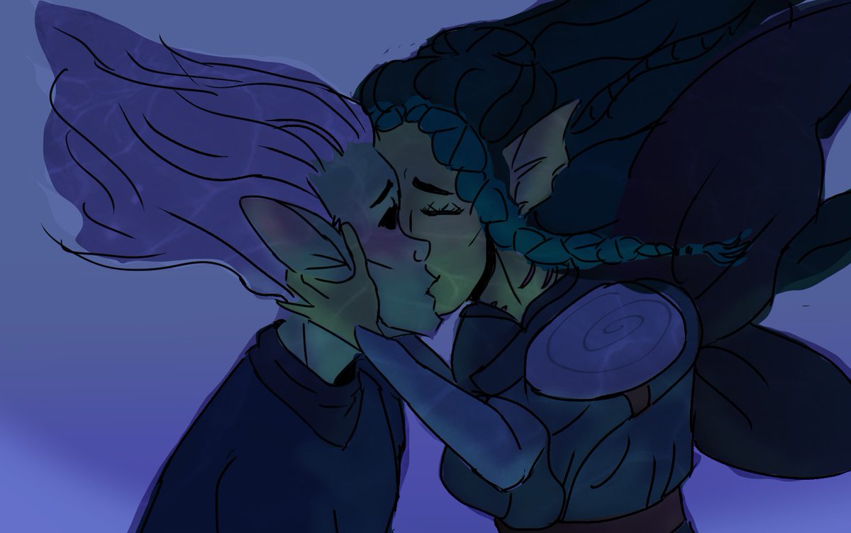 raddestcowboy's tweet photo. a wee bit of a redraw. I am honestly really proud of how much I've improved within a span of 8 months!! I still love this scene so much!!
@joeyverse @corygodbey #thedarkcrystal #darkcrystal #tidesofthedarkcrystal #gelfing #ageofresistance #grottan #drenchen https://t.co/Y4Iwro77GQ