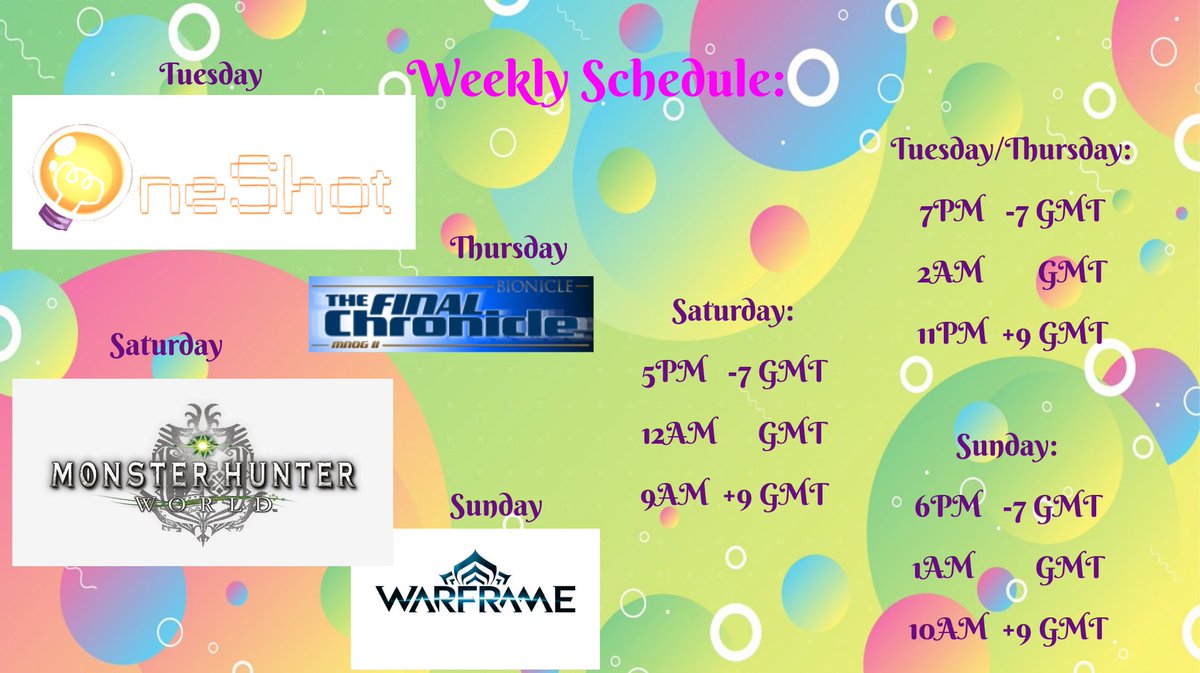 NebuluxEN's tweet photo. This week's schedule calls for a few new games! New for me anyway. Hopefully #MonsterHunterWorld will be ok- haven't tested it yet, but I'm sure it will be fiiiine ;) Also gonna try out #OneShot, continue the #MNOG2 and wrap it all up with #Warframe!
#Vtuber #NebuluxTransmission https://t.co/ypXroBE1of