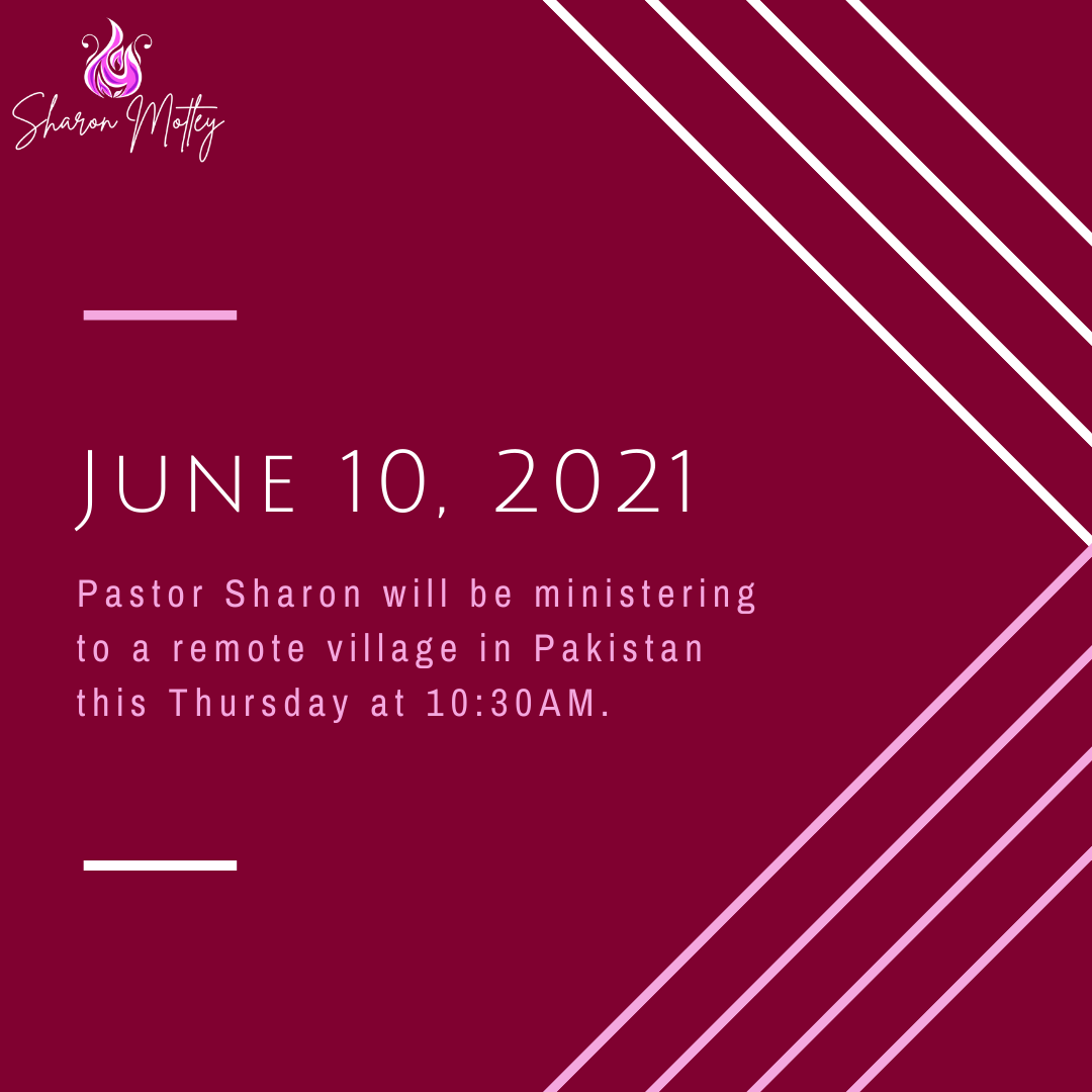 SharonMotley's tweet photo. Pastor Sharon will be ministering this Thursday to a remote village in Pakistan via livestream. Will you be praying with us that many lives will be touched! https://t.co/DzahmklIZF