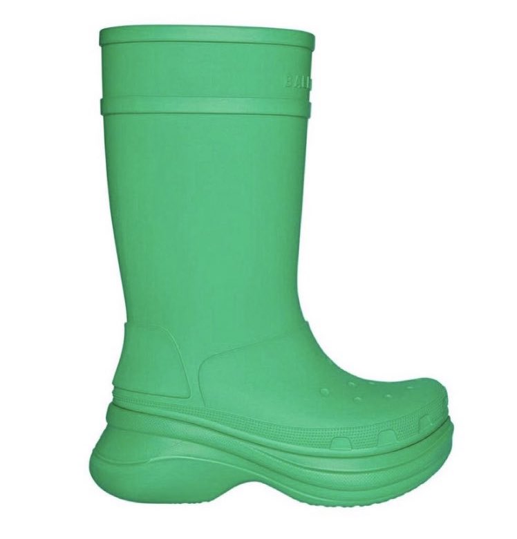 crocs de salto balenciaga preço