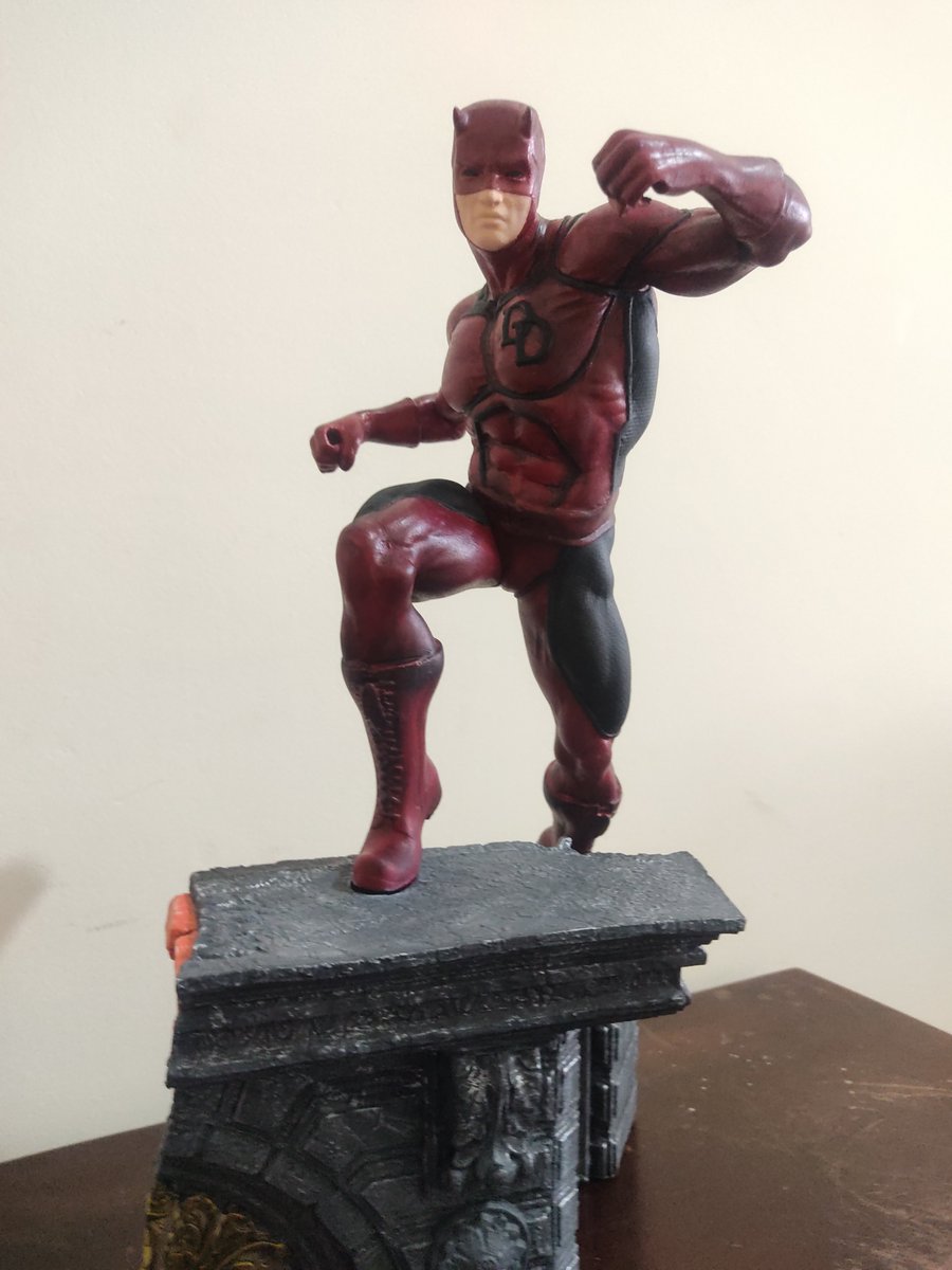 Boina_TV's tweet photo. Modelo finalizado finalmente 😍
Está à venda 

#marvel #3d #demolidor #ActionFigure https://t.co/KybymEN2nE