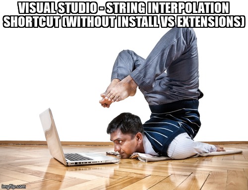 overflow_meme's tweet image. Visual Studio - String Interpolation Shortcut (Without Install VS Extensions) stackoverflow.com/questions/5452… #visualstudio #csharp #stringinterpolation #string