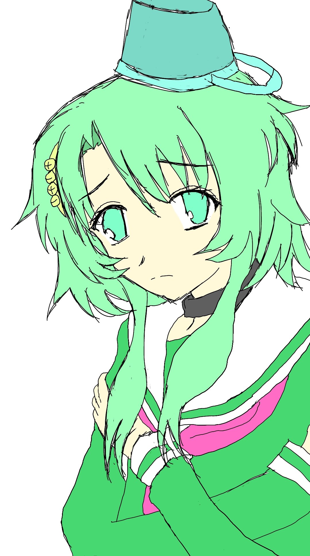 月見草 キミガシネ 入院予定により低浮上 ギャラクシーノートでどれだけカンナ描けるかチャレンジ アイビスペイントが途中固まってびっくりした ファンアート キミガシネ 木津池神奈 カンナ イラスト イラスト好きさんと繋がりたい キミガシネ