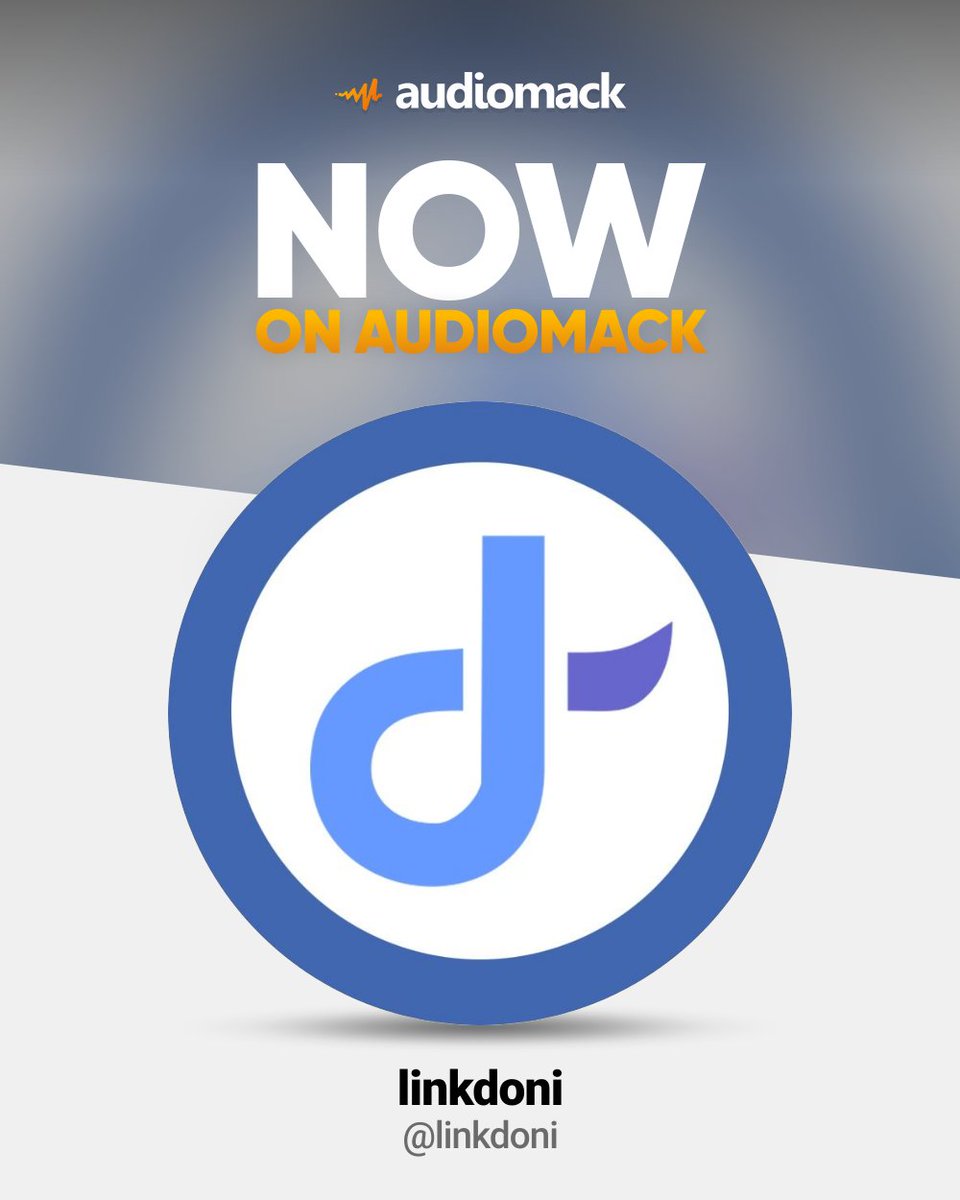 Linkdoni's tweet photo. Linkdoni in audiomack 🎵 https://t.co/NlQJlE7wxV