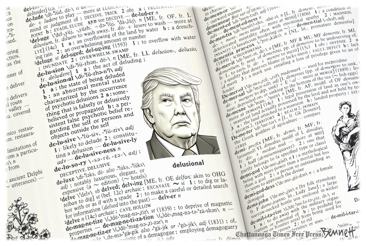 BennettCartoons's tweet photo. 6/8/2021- The Very Definition #BigLie #Trump #DonaldTrump #2020Loser #OneTermTrump #WhatALoser https://t.co/P8HxzQU72y https://t.co/eVwf6wguNe