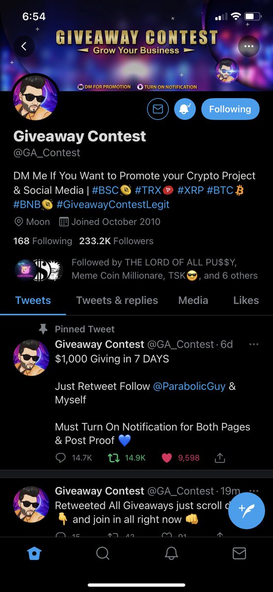 justdanin's tweet photo. @GA_Contest @ParabolicGuy Done🚀🚀🚀 https://t.co/ZGDindDaft