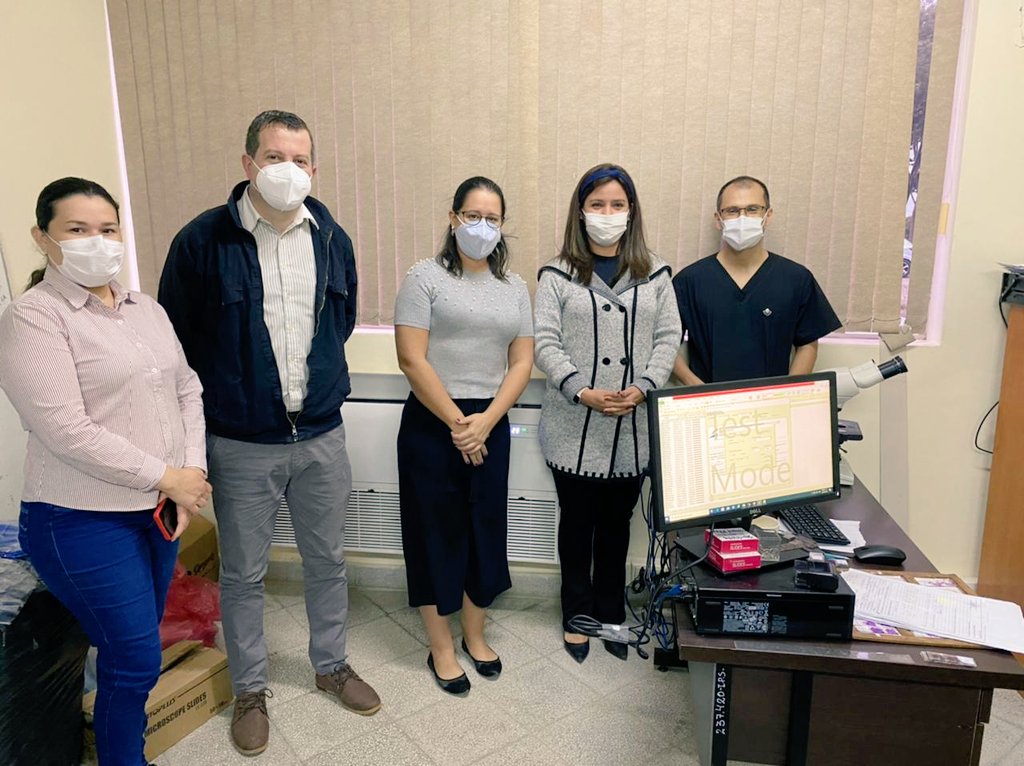 rosagonzalezleo's tweet photo. 📍IPS - Servicio de Anatomía Patológica
Avances en el Proyecto del "Registro Electrónico de Cáncer" 🇵🇾 gracias al gran trabajo intersectorial @msaludpy @IPSParaguay
#cancerdata
#cancerregistry
#ehealth
#digitalhealth
#saluddigital
#canreg https://t.co/W6w4ODU7rK