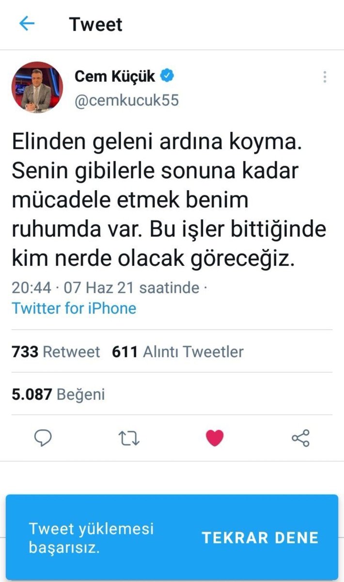 istanbulwriter2's tweet photo. @sedat_peker Ya 5. Vitesle giterken ,cart diye geri vitese takılmaz Cem Küçük.
Bari vites düşürseydin yavaş yavaş.

Bak şanzımanı dağıttın,  madara oldun.

Sanma ki Sedat Peker duracak.

Perşembeyi bekliyoruz, çok eğleneceğiz kardeşlerim.Çok 😂😂😂 https://t.co/JSM1TVXEdl