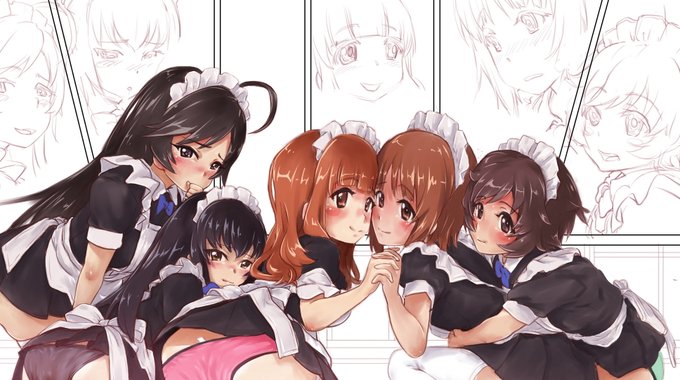 毎日メイドの日はーあんこうさんチーム 