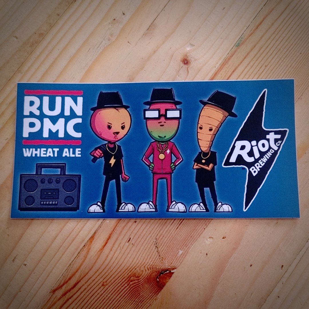 RiotBrewingCo's tweet photo. Are you a fan of our RUN PMC fruit boys? Check out the artist on instagram: https://t.co/oBbdS48LxV
#lifesariot #supportlocal #runpmc #craftbeer https://t.co/MFtJIqkHH1