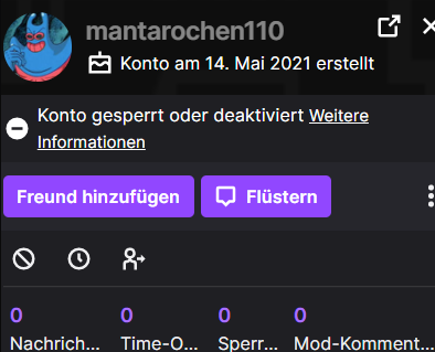 bygzillaR's tweet photo. Gerade eben gebannt weil er auf https://t.co/tMfR9gSEZd Einer 14 Jährigen öfters gesagt hat sie soll sich ausziehen Schmutz - Danke an das @TwitchDE Team https://t.co/HREBKhl7V5