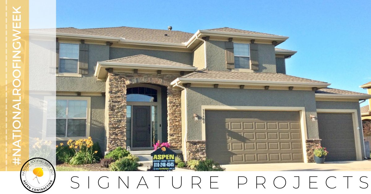 AspenCont's tweet image. More of our teams hard work. #NationalRoofingWeek #TheAspenDifference #SignatureProjects