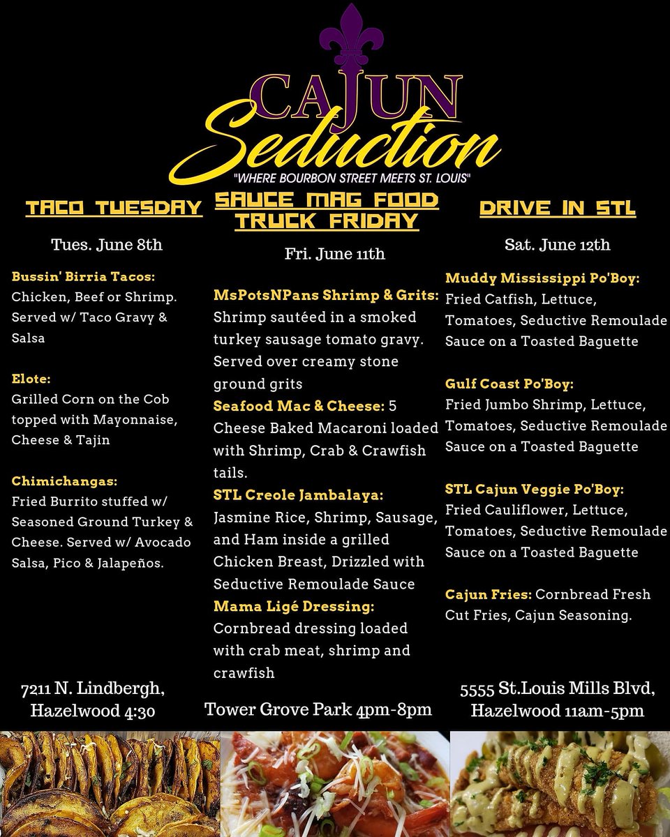 Cajun Seduction tweet media