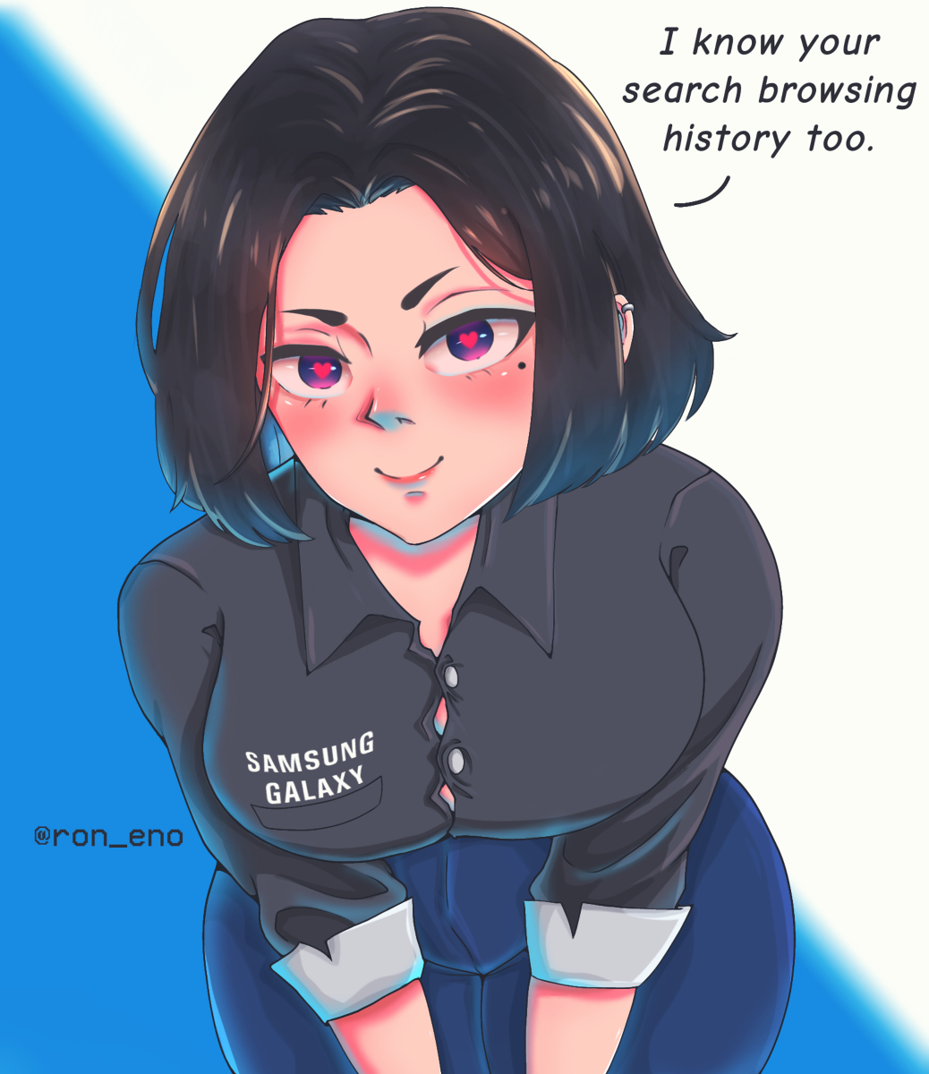 Samsung virtual assistant Sam fanart | Sticker