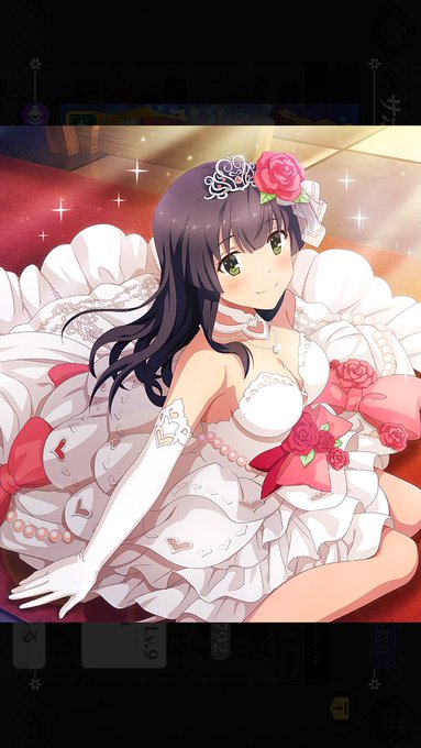 2019年6月その圧倒的美貌で全世界の柳瀬舞衣ちゃん親衛隊に衝撃を与えたブライド衣装の柳瀬舞衣ちゃん13歳が2年の歳月を経て衣装はそのままについにメインで実装されましたただでさえ手間のかかりそうな衣装に加えてイラストの髪を下ろした状態もばっちり再現されています#とじとも #とじとも撮影部 