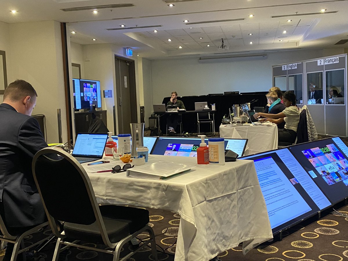 HinderNicola's tweet photo. Last day of #CCFICS - the 🇦🇺 Chaired @FAOWHOCodex Committee on Food Inspection and Certification Systems. Working hard to support the international trade in #safefood with CODEX partners. Virtual meeting - a hard slog given timezones - but successful. Report adoption underway. https://t.co/r333C6CVBZ