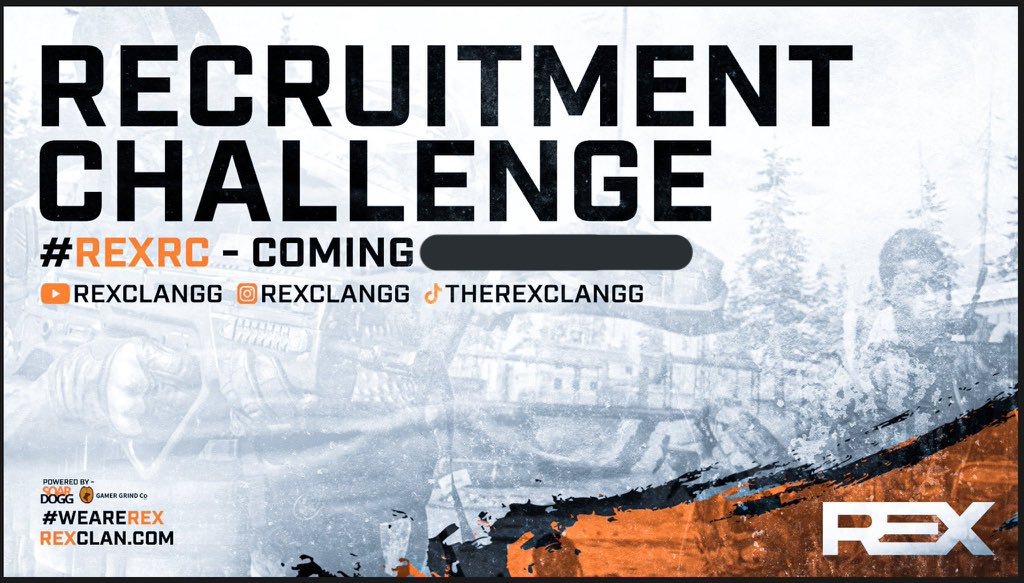 ReXClanGG's tweet photo. Good evening everyone! 🌇

Who will be going foe the #ReXRC 😳🧡

Also! New recruits announced soon! 🧡

#WeAreReX ⚫️⚪️🟠 https://t.co/EPSHBPYwtU