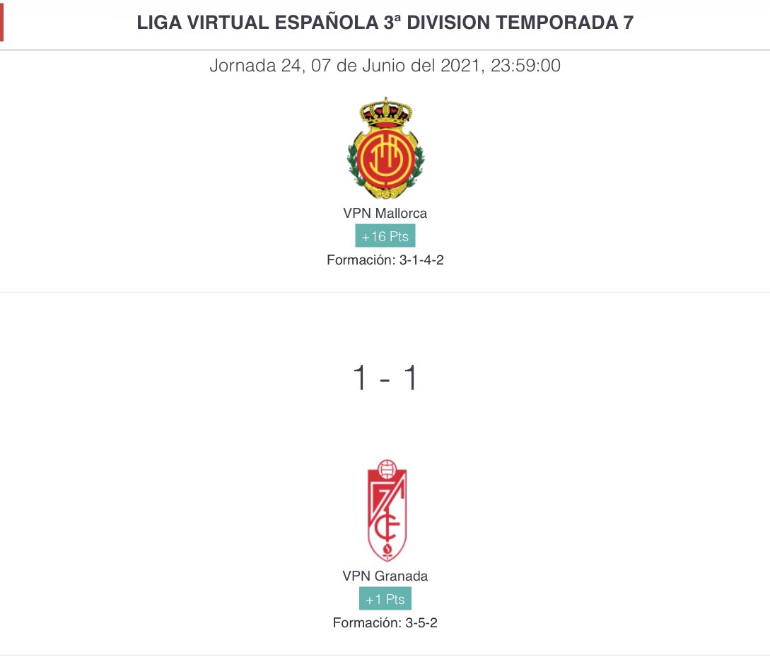 VPN Granada CF tweet media