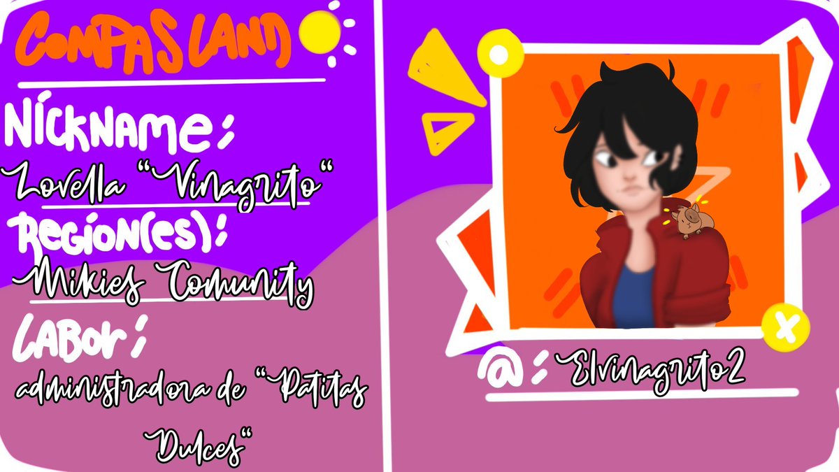 elvinagrito2's tweet photo. Fichita actualizada! quise tomarme una con cuyo pero la cámara solo lo enfocó a el >:v cambien a ese fotógrafo
na mentira UwU
#CoMpaSL4nd
#MikiesComunity @CoMPaS_Land https://t.co/2AsmUGdf5X