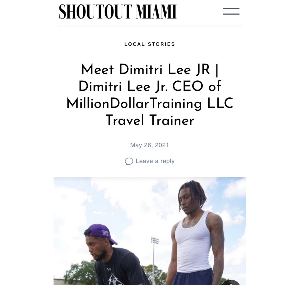 CoachDeeMDT's tweet photo. Special thank you to everyone who have supported me or had something to do with my journey up to this point. I am forever grateful for each and everyone of you guys.

Click the link in my bio to delve deep into MillionDollarTraining ‼️ https://t.co/JqvL7BRp3C