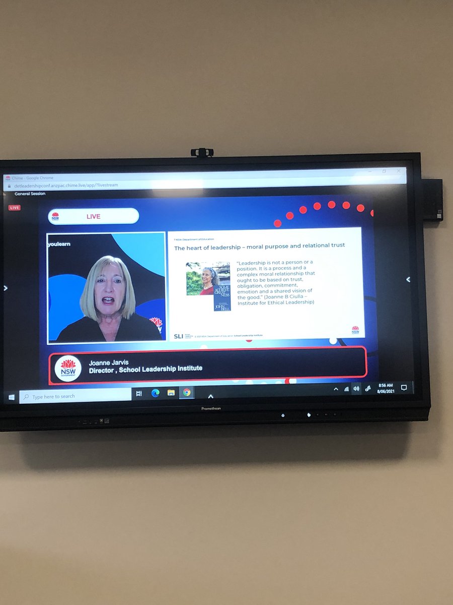 Ready for today’s session. Love this quote   <a href="/NSWSLI/">NSW DoE  School Leadership Institute</a> #NSWDoEMLI