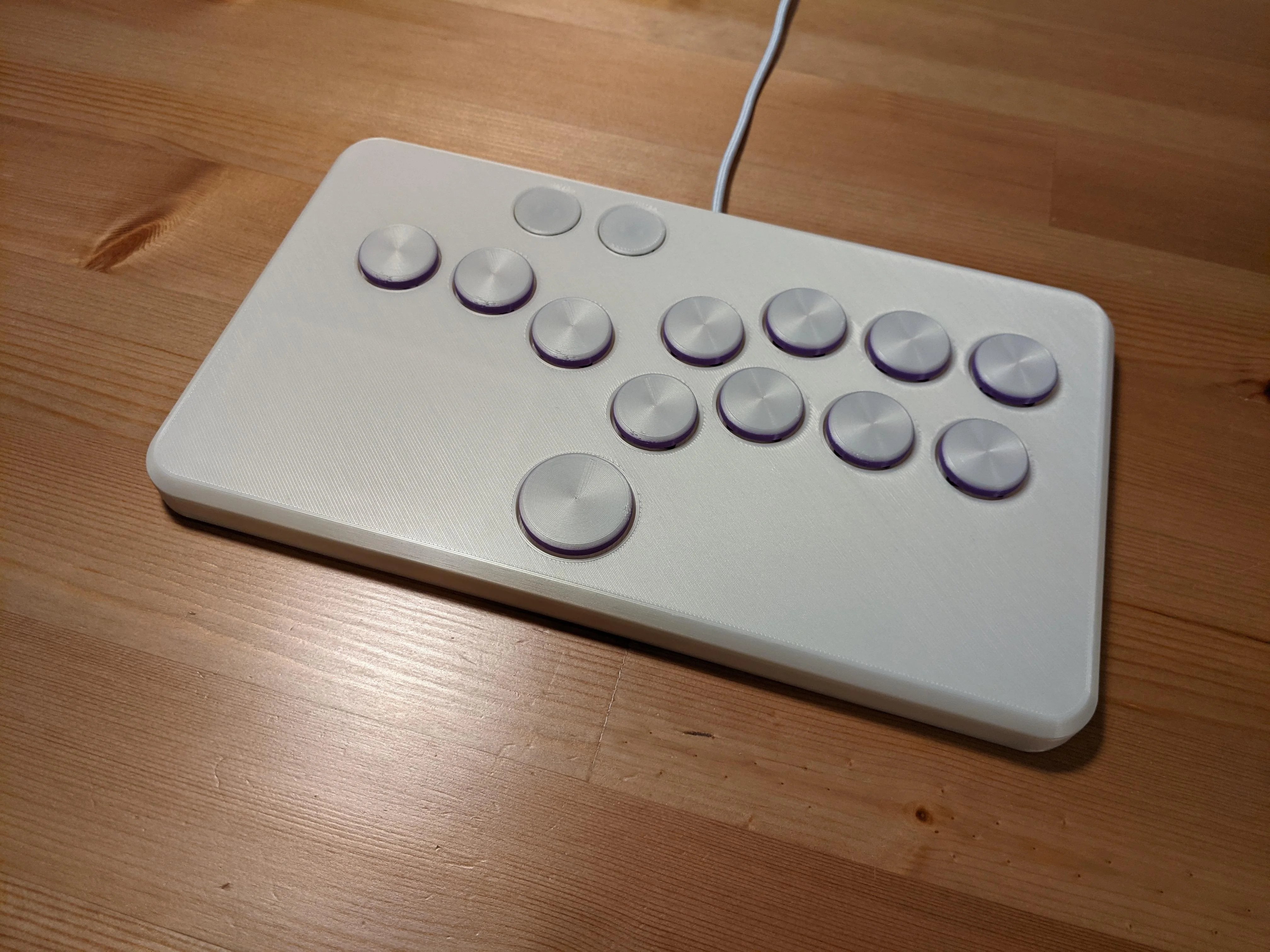 薄型レバーレスコントローラー（hitbox）10ボタン-